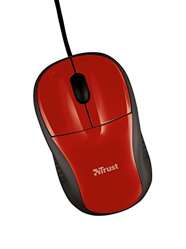 Trust Primo Maus mit Mauspad rot - 3