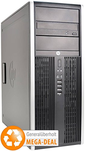 Preisvergleich Produktbild HP Compaq 8200 Elite CMT W7Pro64 Generalüberholt Komplett-PC, Schwarz / Silber