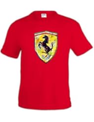 Camiseta Formula 1 escudo -Ferrari Fanart- (Talla: TALLA-XL)