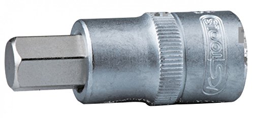 KS Tools 9171316 Bit Stecknuss Innen6kant, Kurz, Kieferöffnung 3/16", 1/2"