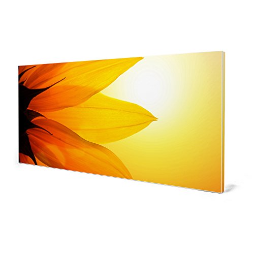 banjado – Pinnwand Magnettafel weiß 78cm x 37cm quer mit Motiv Zwei Sonnen - 4