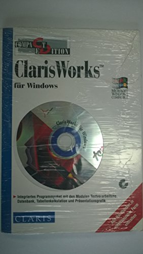 Preisvergleich Produktbild CLARIS Works für Windows. Texte, Grafiken, Kalkulationen und Datenbankinformation