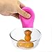 Produktbild Silicone Yolk Out Egg Separator 2 Pack Pluck Yolk Extractor Egg White Albumen Seperator Creative Kitchenware [Pink]