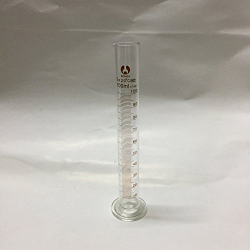 MagiDeal Graduierung Glas Messzylinder Liquid Messung Werkzeuge - Klar, 100ml