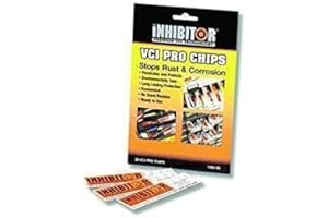 Farm Cottage Brands Pack of 20 VCI Corrosion Inhibitor Protector Pro Chips for Gun Cabinets & slips, tackle boxes and tool boxes