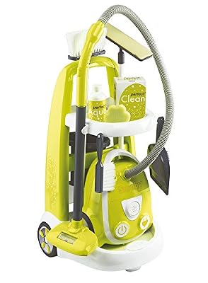 Smoby - 330301 - Clean Service + Aspirateur