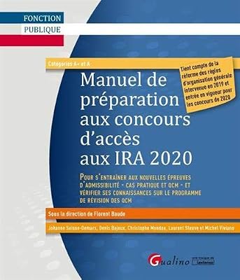 Gualino Manuel de préparation aux concours d'accès aux IRA