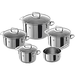 Zwilling 65060-000-0 Quadro Batterie de cuisine Acier Inoxydable Aluminium 5 pièces