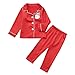 Produktbild Weihnachten Set Baby Kleidung Pullover Pyjama Outfits Set Familie Kid Baby Boy Mädchen Hood Strampler Overall Familie Pyjamas Nachtwäsche Weihnachten Outfit ABsoar Familienanzug Pyjamas