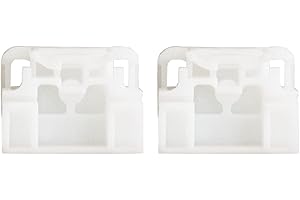 Bossmobil compatible con A3 (8P1), Delantero derecho o izquierdo, kit de reparación de elevalunas eléctricos