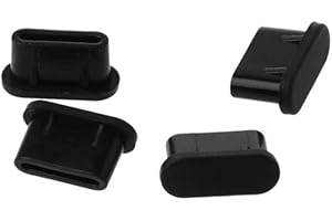 KRS - 4xDPG- Staubschutz Kappe Stöpsel USB-C Schutz kompatibel für Galaxy A7 S8 S9 S20 S21 S23 Huawei P20 Pro P30 Mi 11 (4xDP-G)