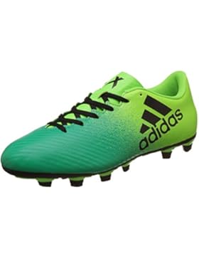 Adidas Herren Fußballschuh X 16.4FxG, grün–(Versol/negbas/Vol)