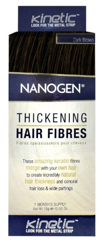 Nanogen Hair Thickening Fibres Dark Brown