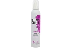 CAPELLO POINT Oh! My Curls - Modeling and Lightening Mousse - Volumizing, Structuring and Moisturizing Professional Foam Treatment for Definite and Elastic Curly Hair - Get that Dream Curls - 300 ml
