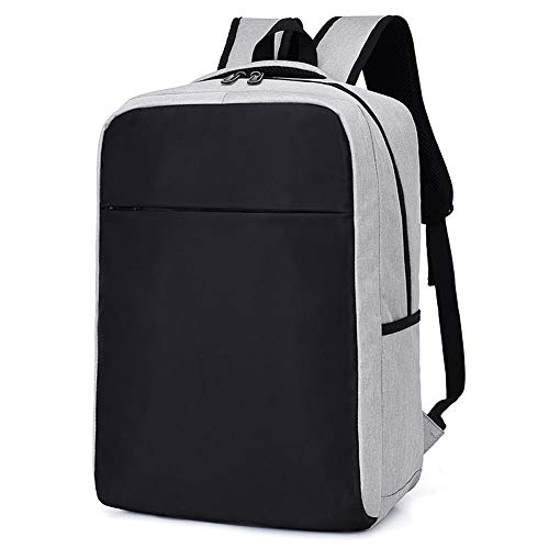 Preisvergleich Produktbild Syfinee Männer Rucksack für Laptop, Business, wasserdicht, Reise, Aufbewahrungstaschen, USB-Ladegerät Light Grey