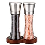 [versatil]: las Spice Mill allezola no solo es excelente para la sal, pero tambien un molinillo excelent de pimienta y especias como Grinder.Las finuras de especias pueden libremente ajustable.Sal y pimienta no estan incluidos