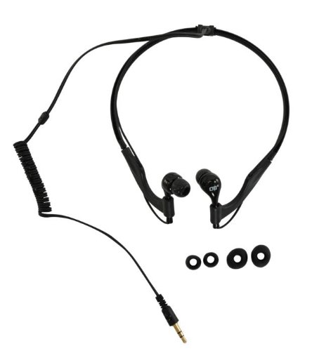 Preisvergleich Produktbild Overboard Wasserdichte Kopfhörer Prosport, Schwarz, OB1063BLK
