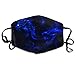 Produktbild Daawqee Mund Maske, Unisex Blue Dragon Reusable Mundmaske,Atemmaske Staubmaske Windproof Mask Breathable 7 X 4.3 in