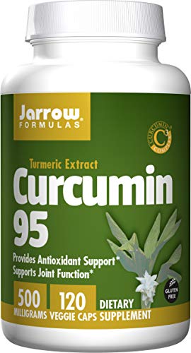 Jarrow Formulas Curcumin 95, 500mg - 120 Cápsulas