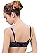 HOOH® Women's Soft Cup Nursing Maternity Bra (38D, Deep Blue)