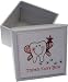 White Cotton Cards Girls Tooth Fairy Tooth Box (Pink)