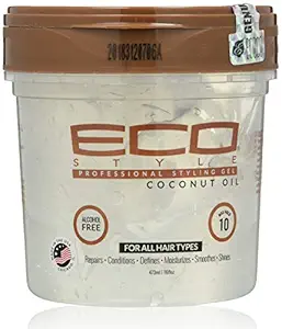Eco Style Coconut Styling Gel, 16 Ounce