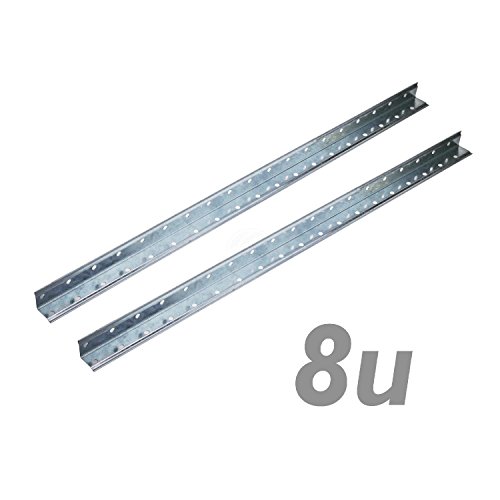 Cablematic – Werkstattregal Tragkraft Steckregal Lagerregal Metallregale mit 5 Fachböden 90x45x150cm - 3