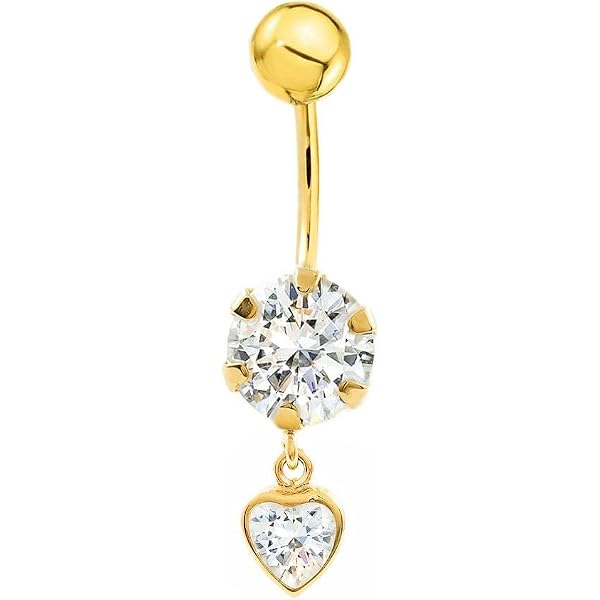 18K Gelbgold Nase piercing Kugeln Glanz 18K Gelbgold Nase piercing Kugeln Glanz