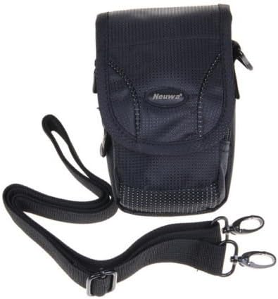 hig quality compact camera bag for Sony Cyber-shot DSC RX100/RX100 II/RX100/HX80/HX90B/WX500 Canon Powershot G7X/SX730/SX720/SX620 Fujifilm XP90/XP120 Tough Olympus Tough TG-870/TG-4 Nikon Coolpix W100/AW130/A900/S33/A/1 AW1/P340 Panasonic Lumix DMC TZ80/TZ60/TZ70/TZ100/FT5/LX15 Kodak PixPro FZ151 Polaroid ITT28 Praktica Luxmedi WP420/WP240 (Black)