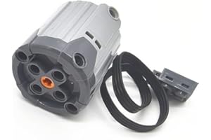 LUMITREX M0002 Motor XL Eléctrico Compatible con Lego Technic Accesorio Power Serie Function Motor de Construcción para Modelos de Bloques Control Remoto MOC con Par Alto