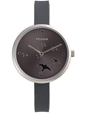Pilgrim DamenArmbanduhr Analog Quarz Silikon 701736100