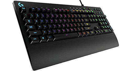 Logitech G213 - Teclado para Gaming Prodigy  con retroiluminaci  n RGB - distribuci  n QWERTY ingl  s RU 