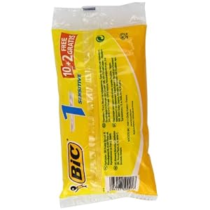 Bic Single Blade Sensitive Skin Razors - Pack of 12 Razors - Image 2