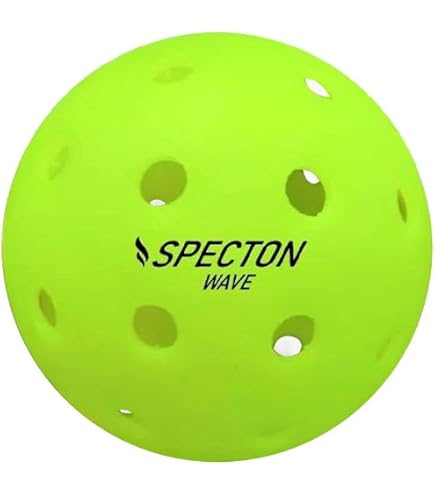 SPECTON Wave Performance Outdoor Pickleballs Plastic and Polyester