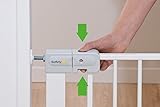 Safety 1st Auto Close Treppenschutzgitter, selbstschließend aus jedem Winkel, Türschutzgitter zum Klemmen, weiß, bis 136 cm verlängerbar - 7