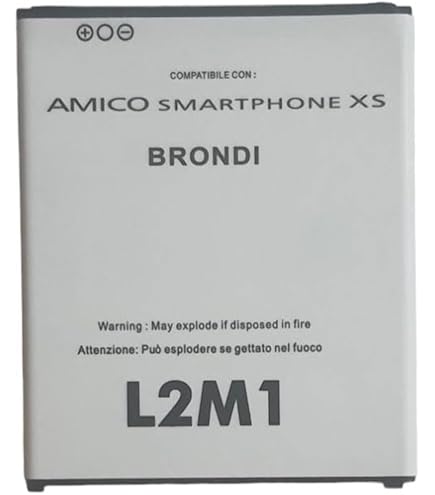 Batteria Per Brondi Amico Smartphone S Senior - Ricambio Originale 2800mAh 3.8V - Foto 9