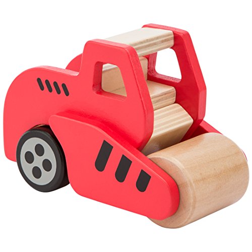 Ultrakidz - Vehículos de construcción de Madera, apisonadora