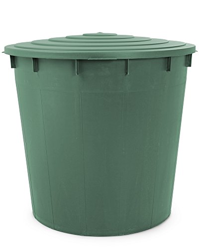 Ondis24 Regentonne mit Deckel 500 Liter Regenwassertank Aqua Wasserfass mit Auslaufhahn - 2