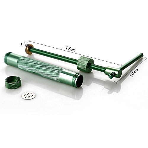 Uten® Metal Edelstahl Clay Extruder Modelierpresse Scheiben Tonpistole Cake Sugar Crafts Clay Gun DIY Tool - 5