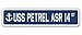 Produktbild USS Sturmvogel ASR 14 Street Sign US Navy Schiff Veteran Sailor Geschenk