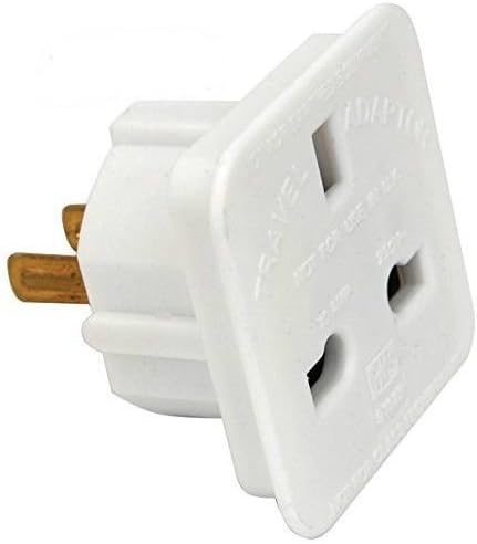 Gadgets Hut UK - Pack of 2 UK to EU Europe European Travel Adapter suitable for France, Germany, Spain, Egypt, Turkey - Refer to Product description for Country list (2 Pack)