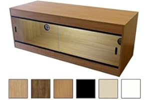 Repti-Luxe Vivariums - Various sizes/colours by Repti-Life (24x15x15, Black)