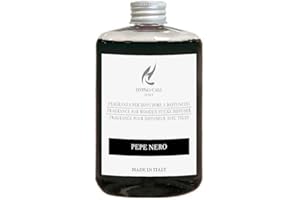 HYPNO CASA - Ricarica per Diffusori di Profumo d'Ambiente, 500ml. (Pepe Nero)