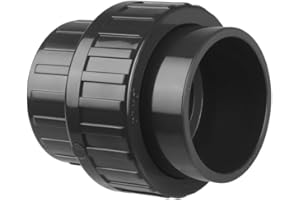 INTERPLAST Raccord Union Femelle 3 pièces à Coller Ø50-16 Bars