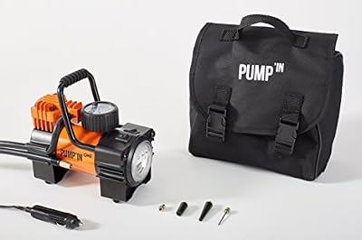 PUMP'IN One Mini-compresseur 12V avec Lampe et manomètre.