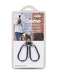 My German ha sido diseñado con mosquetón puede contener cualquier correa del perro. recomiendo a 4 ft Leash o más cortos para caminar con me.
