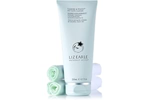 Liz Earle Cleanse and Polish 200ml Tube (with Two Cloths)