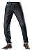Produktbild Shima TARMAC RAW DENIM Herren Motorradhose Jeans Sas-Tec Protektoren  (32-38L,Granate Blau), 32L