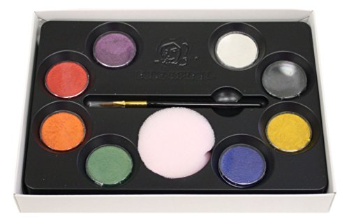 Eulenspiegel 208021 – Perlglanz Schmink-Palette - 2