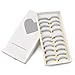 TRIXES 10 Pairs Natural Look False Eyelashes Black Fashion Volume Lashes Beauty